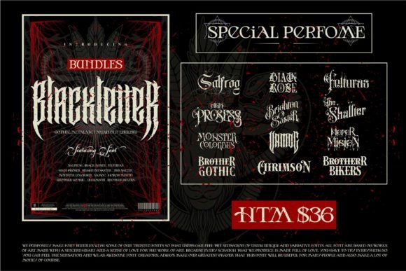 Bundles Blackletter: A Designer's Guide to Dramatic Typography