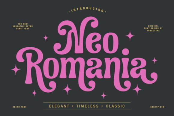 Neo Romania: A Serif Font with Timeless Character