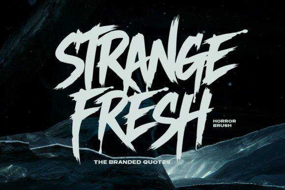 Strange Fresh: The Typeface That Breaks the Mold